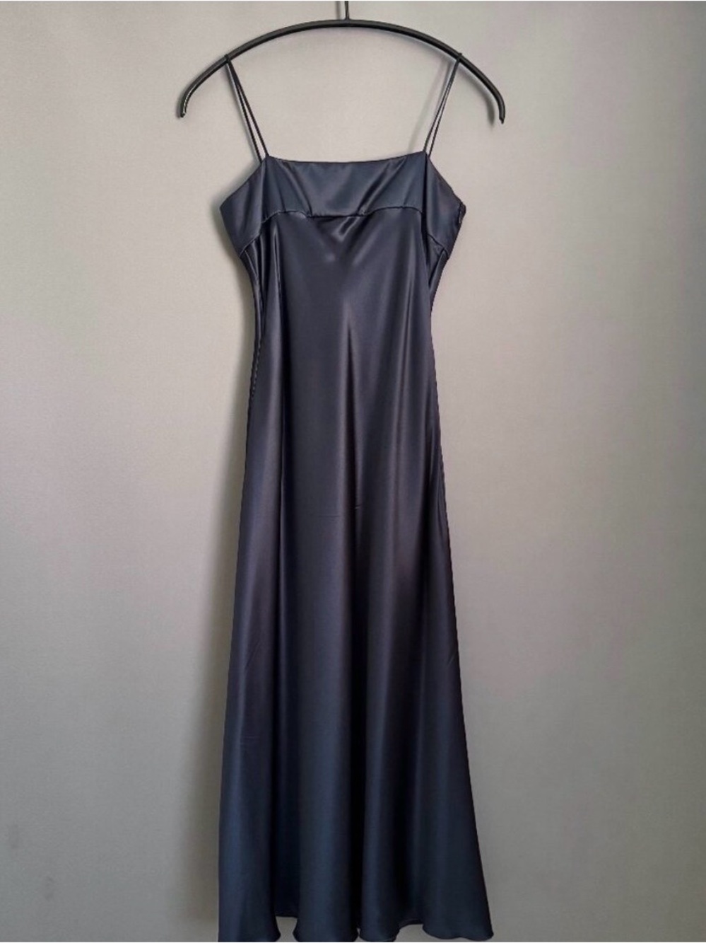 Emporio Armani Navy Silk Dress Made in Italy (Size 36)